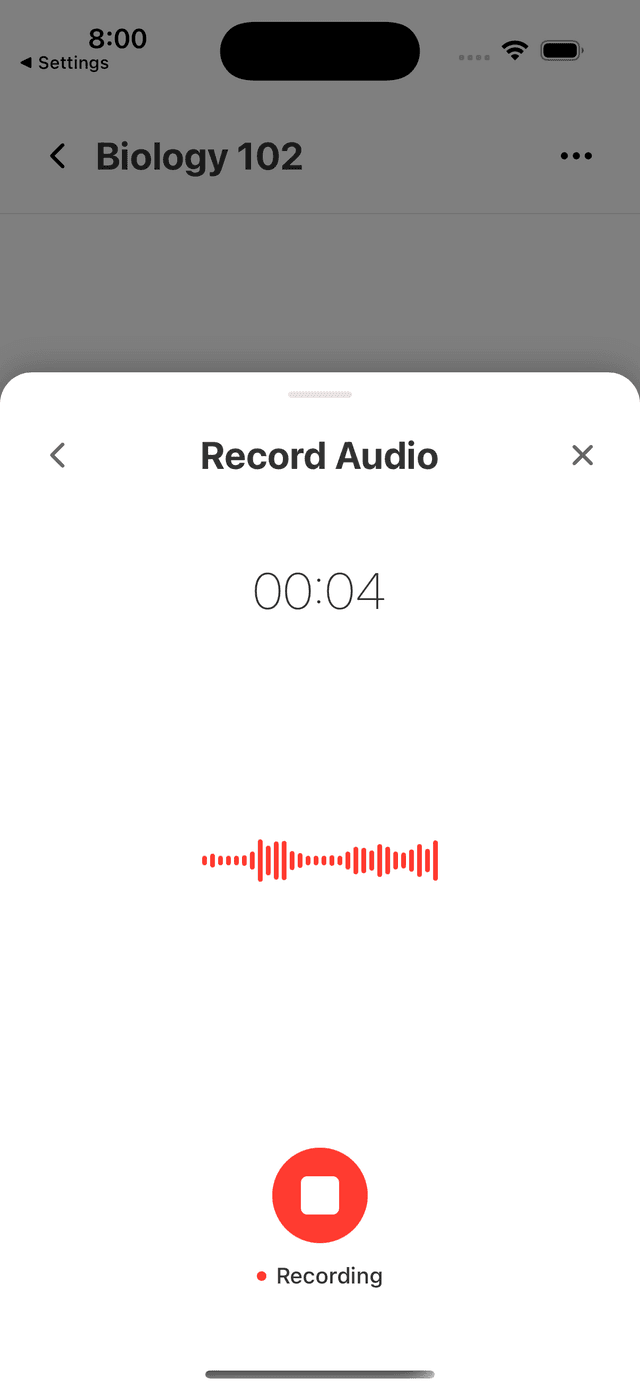 Richard note-taking feature